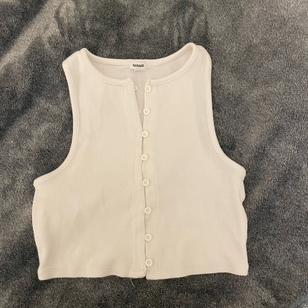 Garage Button Down Tank